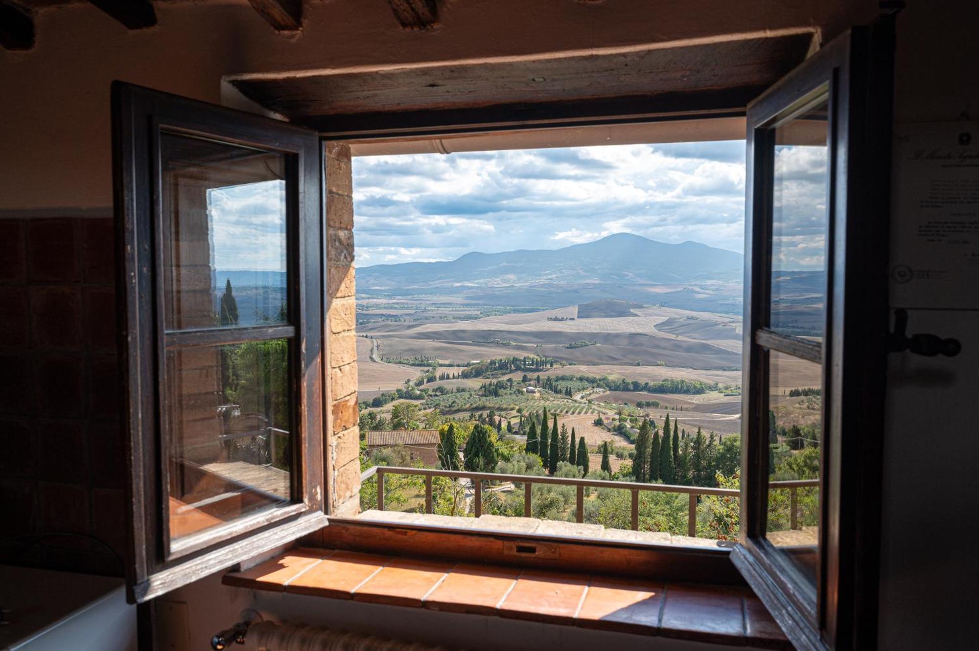 Artistica Pienza - Breathtaking Val D'Orcia View Exterior foto