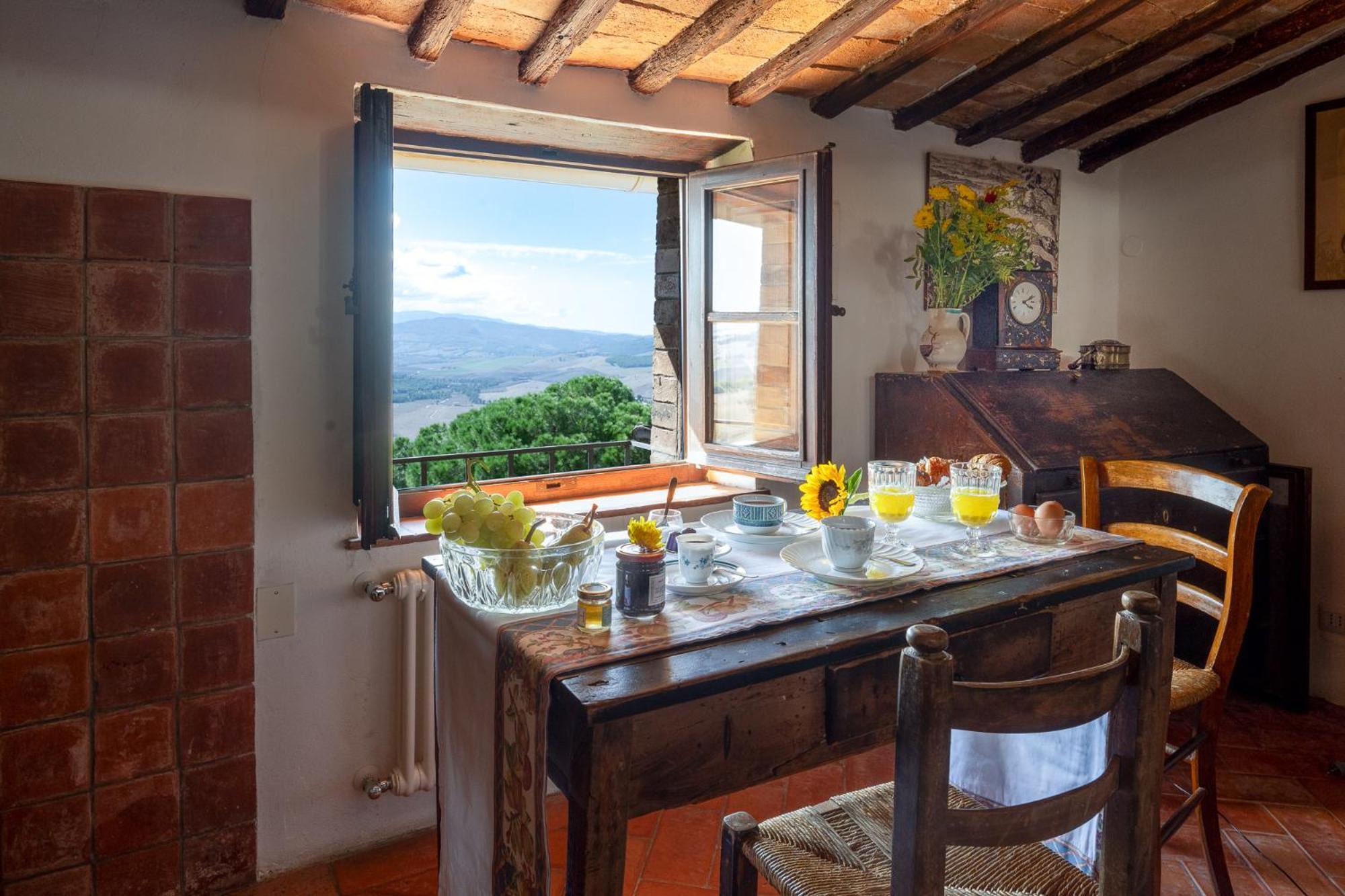 Artistica Pienza - Breathtaking Val D'Orcia View Exterior foto