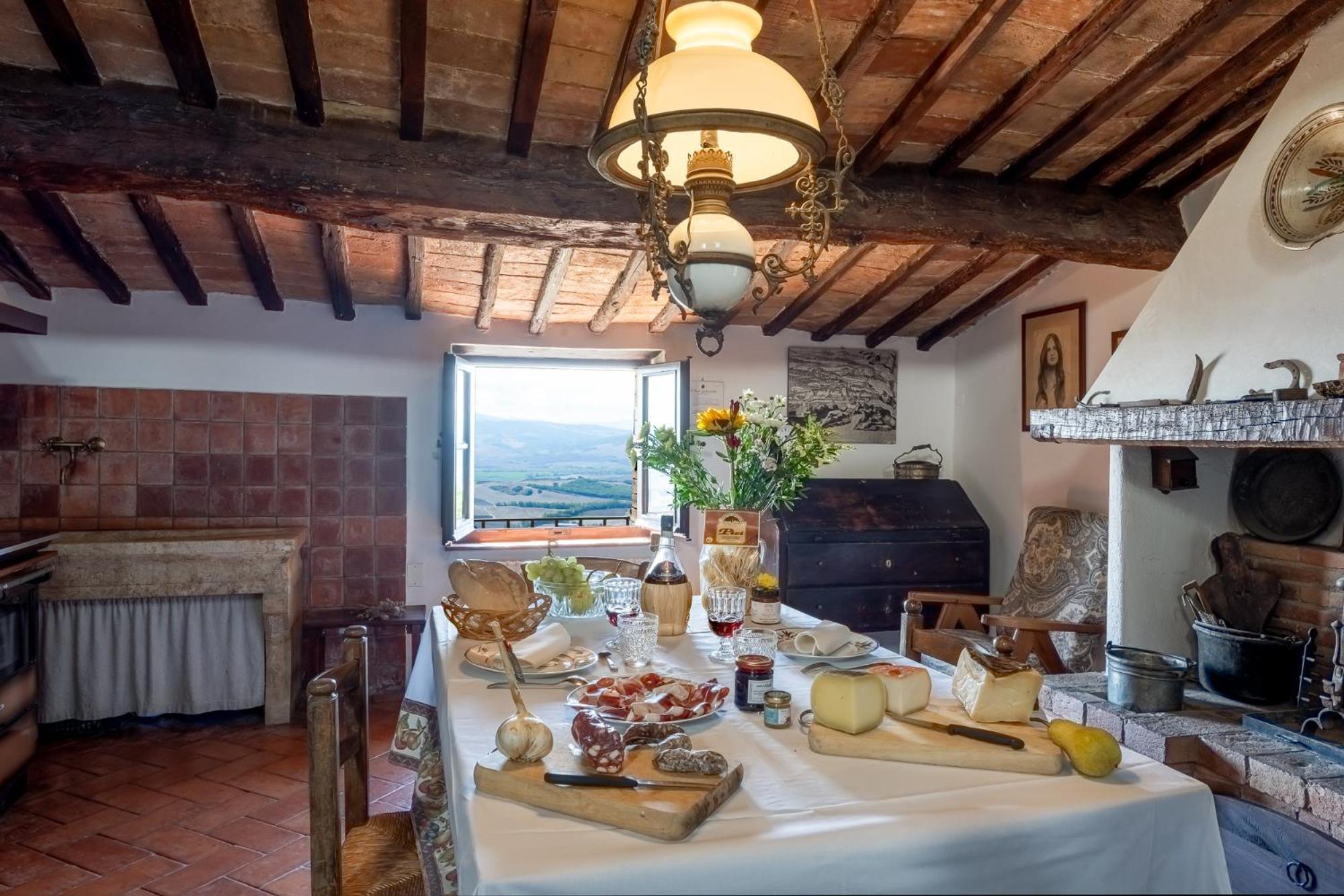 Artistica Pienza - Breathtaking Val D'Orcia View Exterior foto